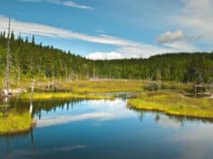 Les régions touristiques du Québec Lac au Parc National du Saguenay, Québec