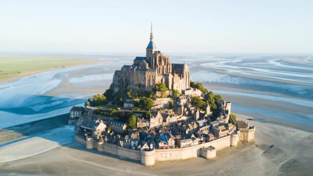 Le Mont Saint-Michel Village Médiéval