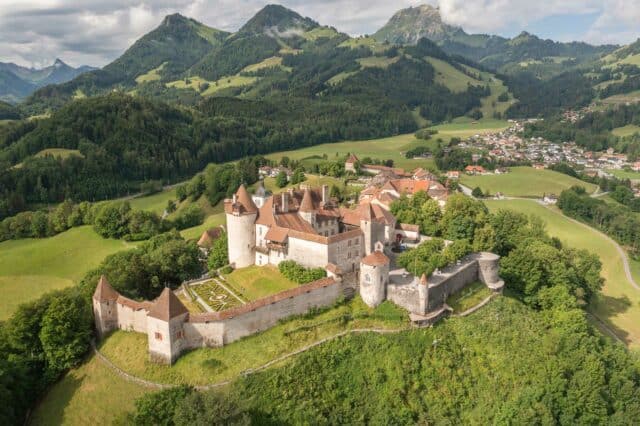 Chateau Gruyere Suisse