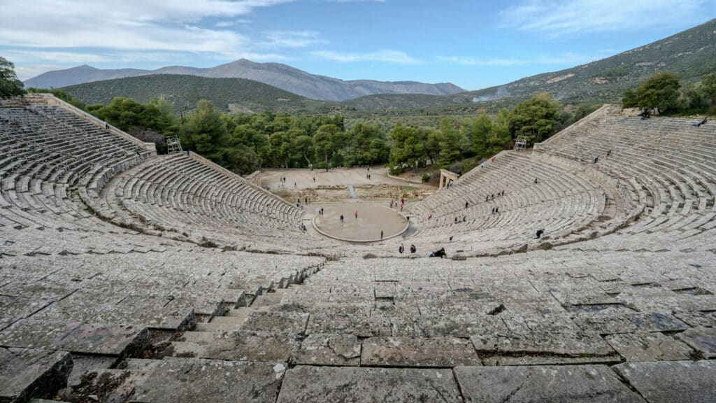 Théâtre  Epidaure en Grèce en voyage sur mesure