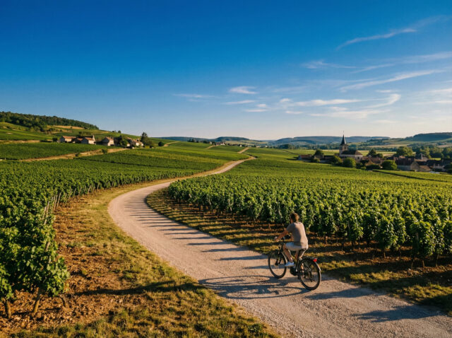 Voie des Vignes Bourgogne à vélo avec Christian T. etourisme.blog